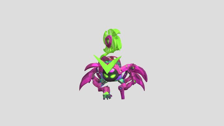 virus charlie Brawl Stars 3D Model