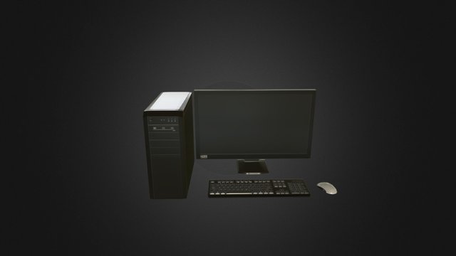 Clutter Kit - Computer 3D Model