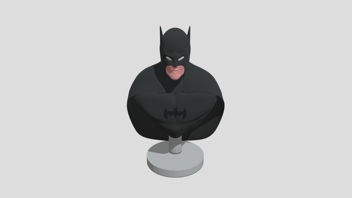 Bat busto 3D Model