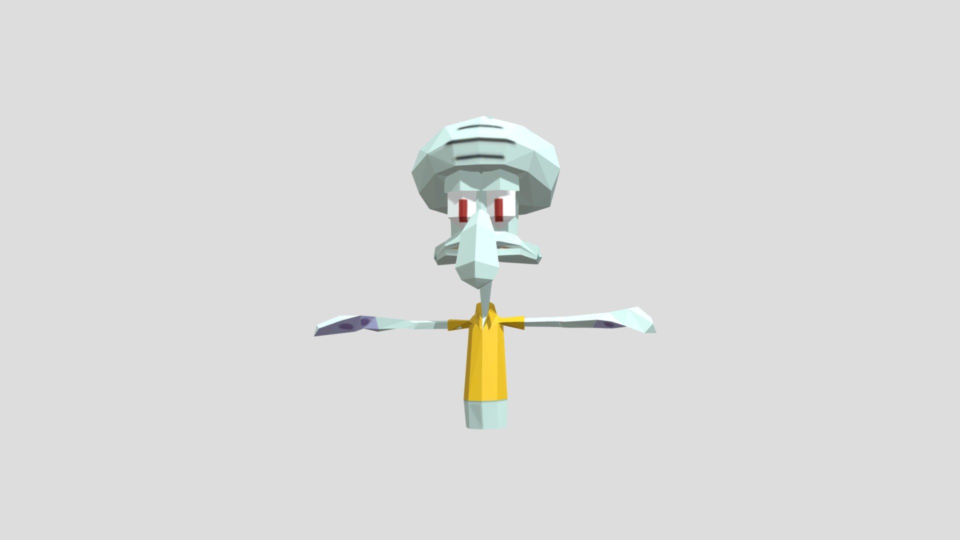 squidward - Download Free 3D model by samrahimi2013 [bc3f41c] - Sketchfab