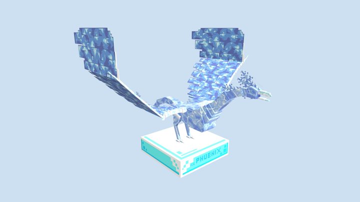 Ice phoenix 3D Model