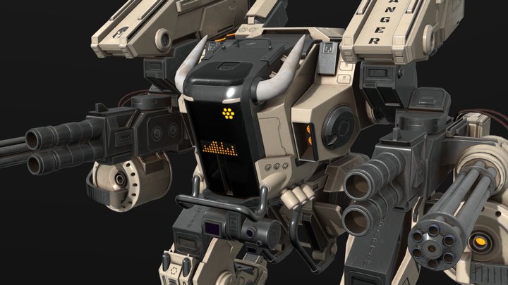 Kaino Mech 3D Model