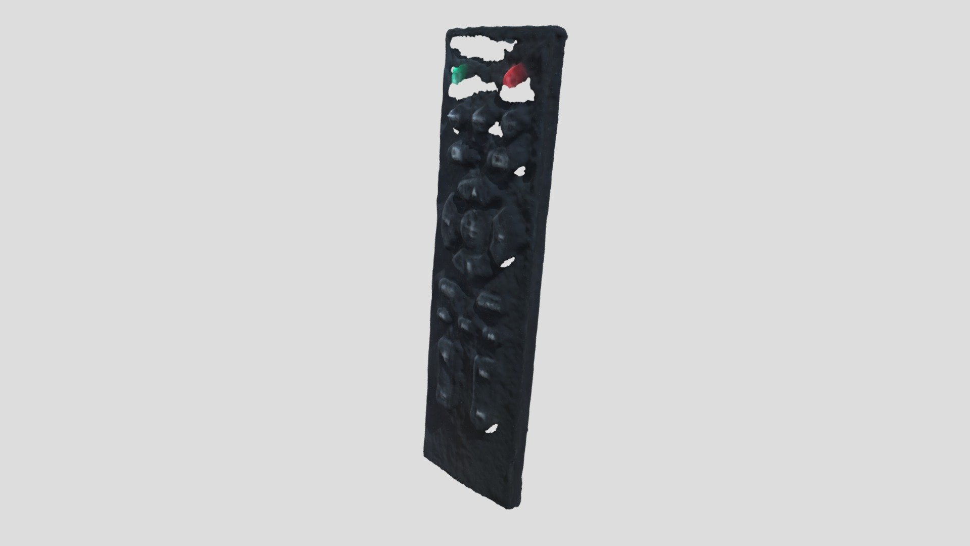 Scan of a remote control - 3D model by xpcab [bc3fb68] - Sketchfab