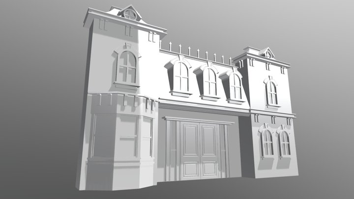 Haunted House 3D Model