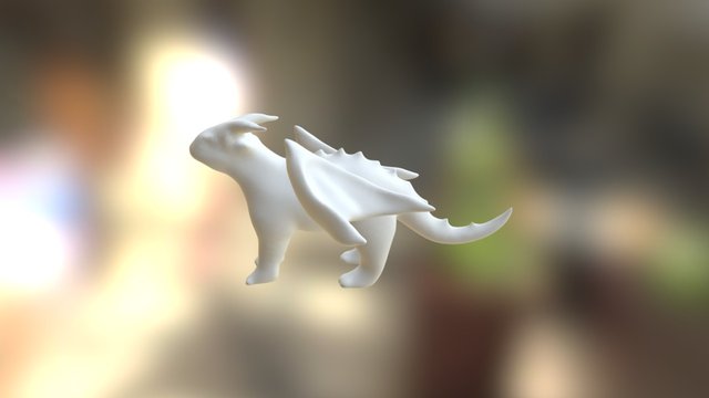 Dragon Remesh 3D Model