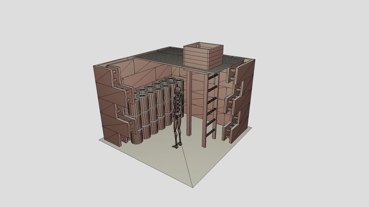 Root Cellar 3D Model