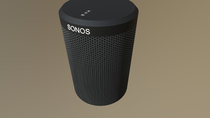 Sonos Speaker 3D Model