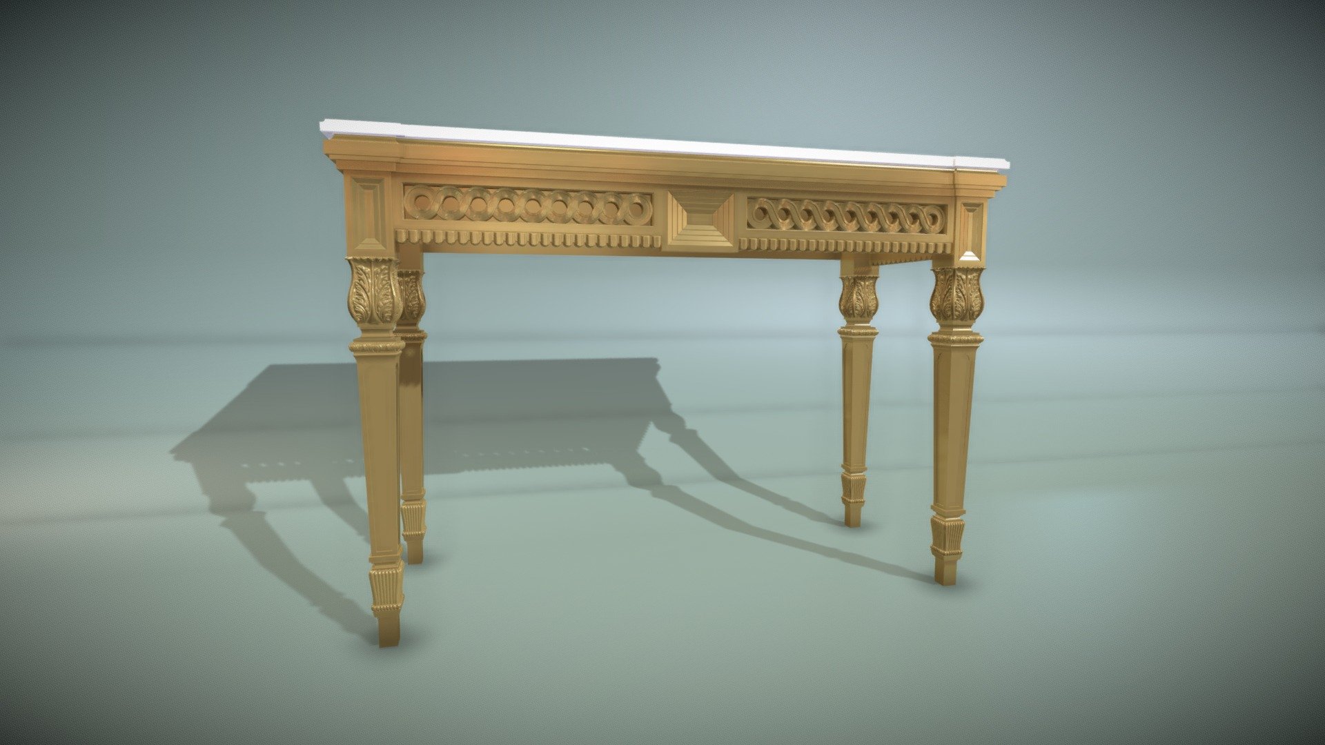 CONSOLE TABLE CARVING