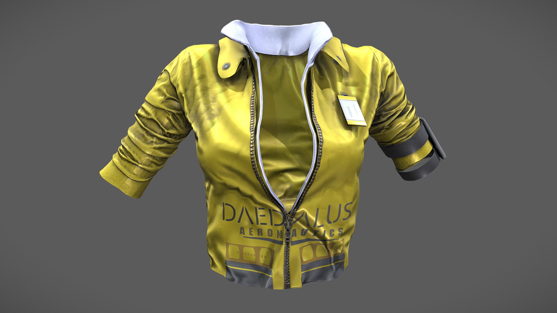 Female Mechanic Jacket - Buy Royalty Free 3D model by 3dia [bc431ce ...