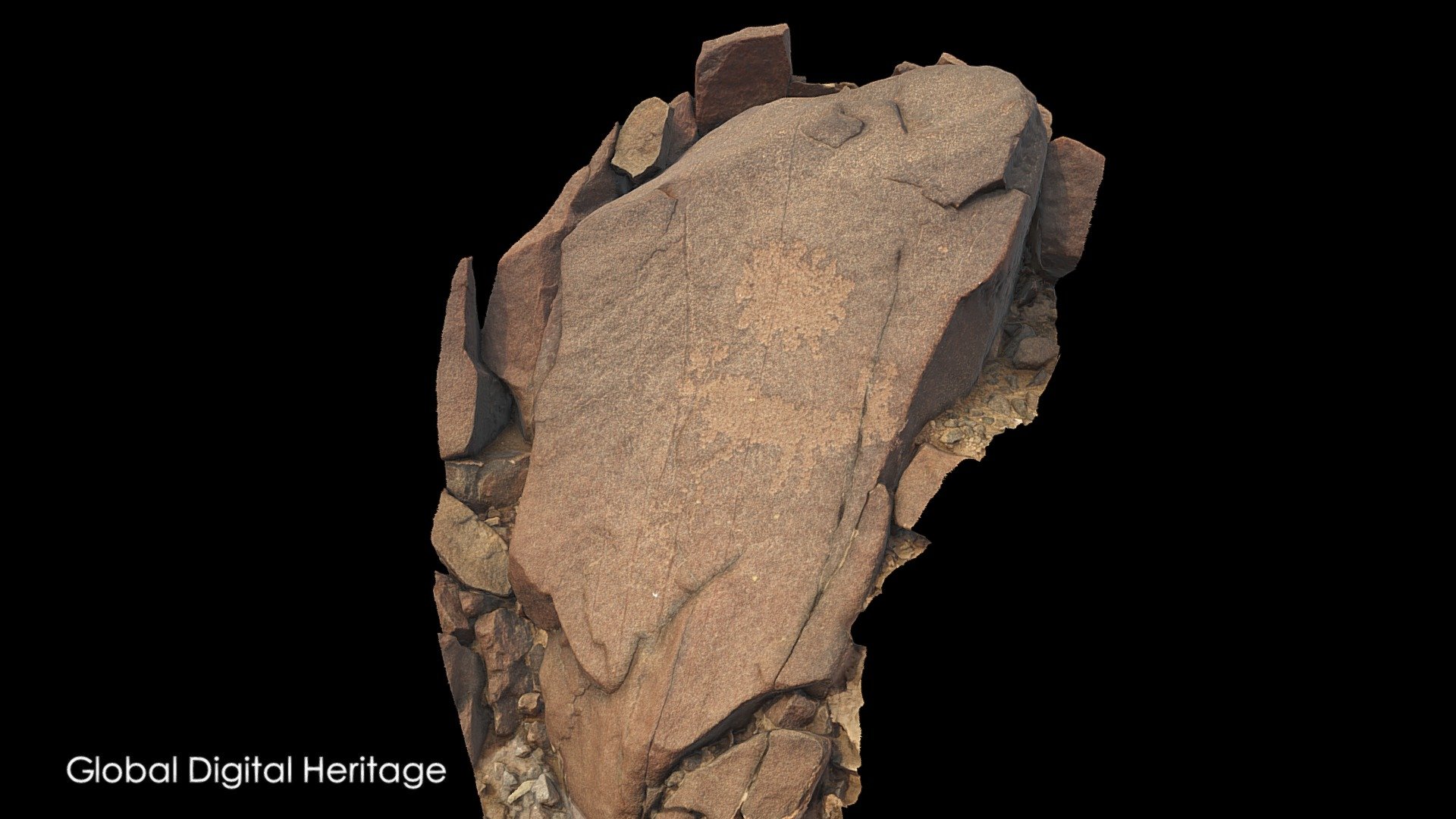 Petroglyph J12 Khatm Al Melaha, Kalba, Sharjah