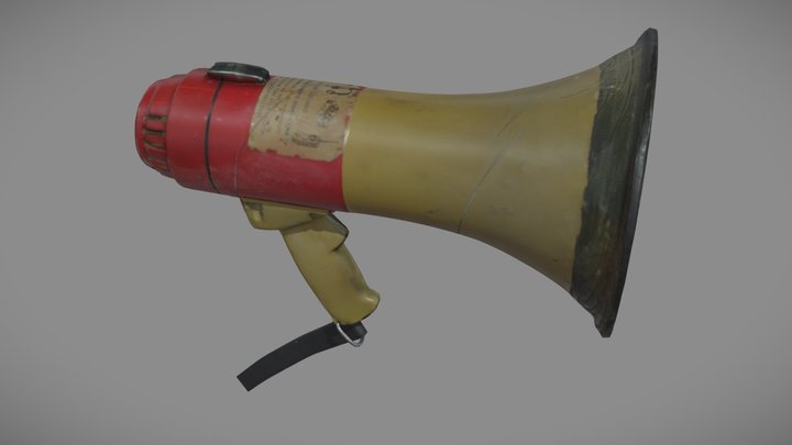 Megaphone 02 3D Model