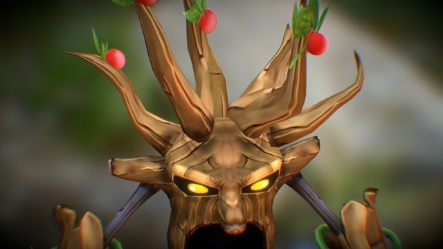 Boss Treent Fanart 3D Model