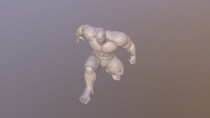 Hulk 3D Model