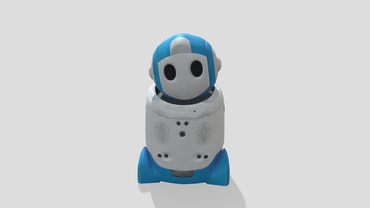 PaPeRo Robot NEC 3D Model