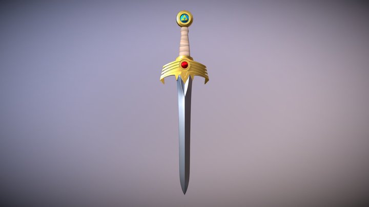 The Four Sword 3D Model