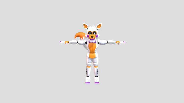 Running Lolbit - Lolbit - Sticker