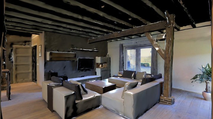 boerderijwoning 3D Model