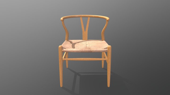 Wishbone Chair 3D Model