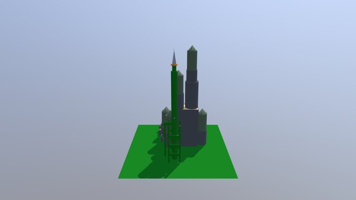 Castle Sketchup Supream (2) 3D Model