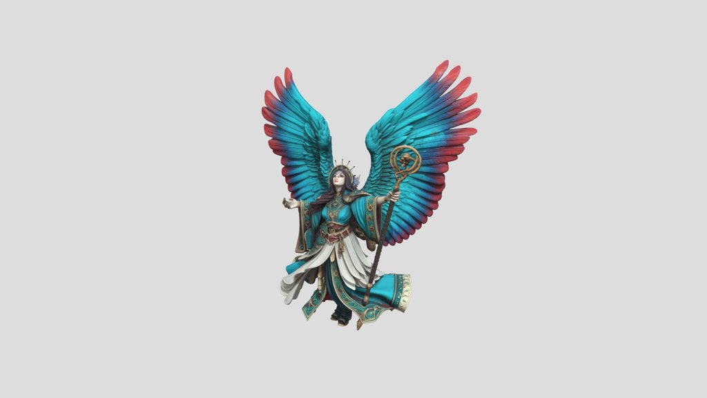 Altan Avian Priestess