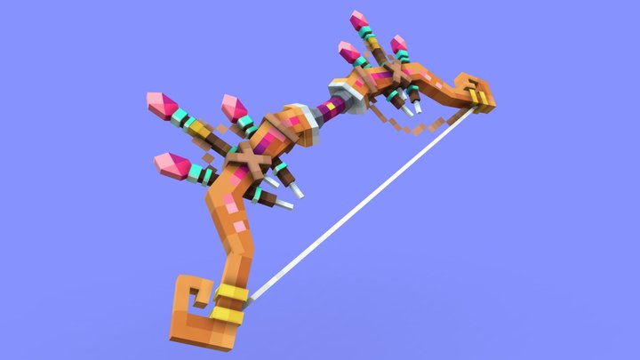 Spear Bow | Roblox Skywars 3D Model