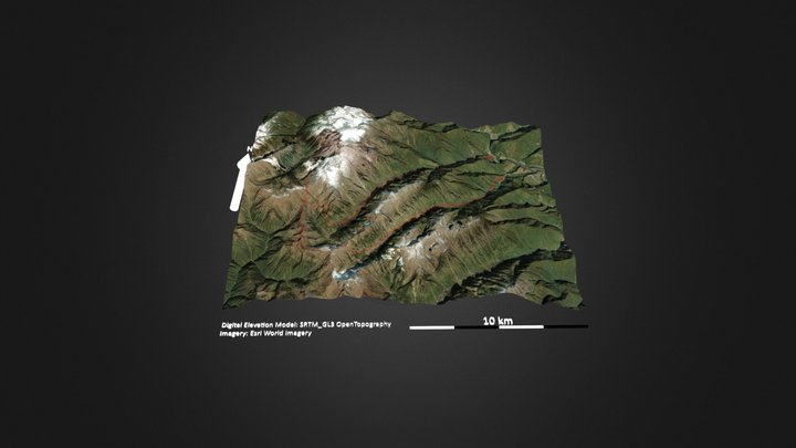 嘎娃嘎普（丙中洛） – Modèle 3D gratuit STL