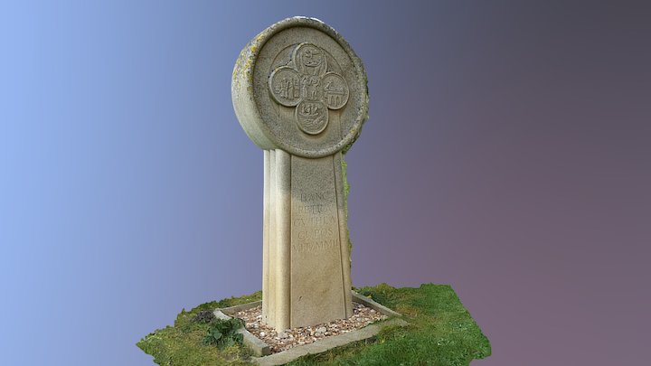 Quatrefoil carving, Crowland Abbey 3D Model