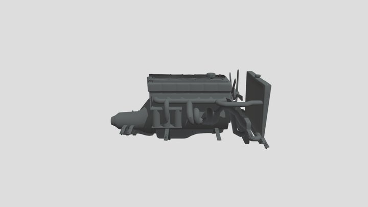 Engine 3D Model