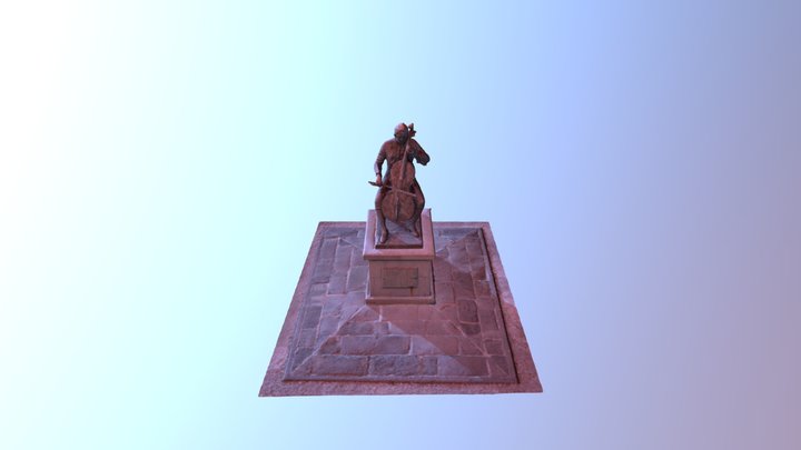 Monument to Luigi Boccherini 3D Model