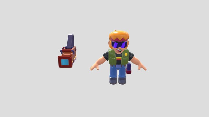 Prova Trevis Buster 3D Model