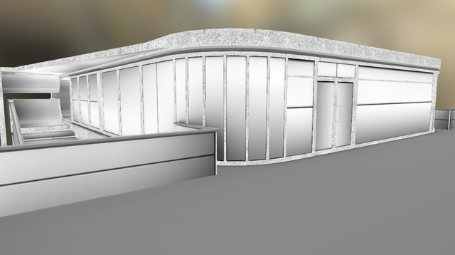 Futuristic Apartment 3D Model