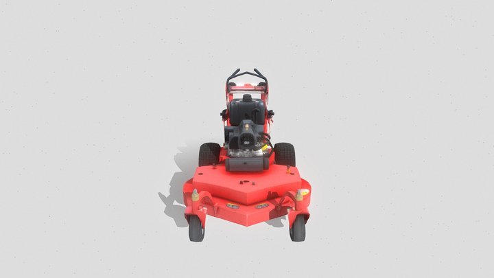 3D-Zero Turn Walk Behind Mower
