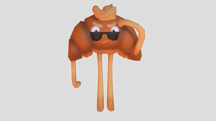 Special Agent "Quasah" 3D Model
