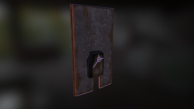 Alien Wall/Door 3D Model
