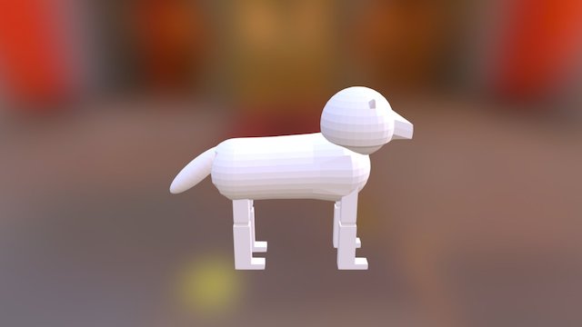 Wolf 3D Model