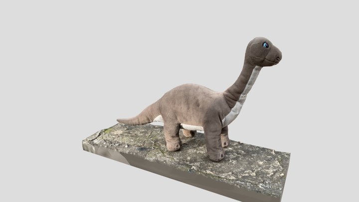 Peluche Diplodocus 3D Model