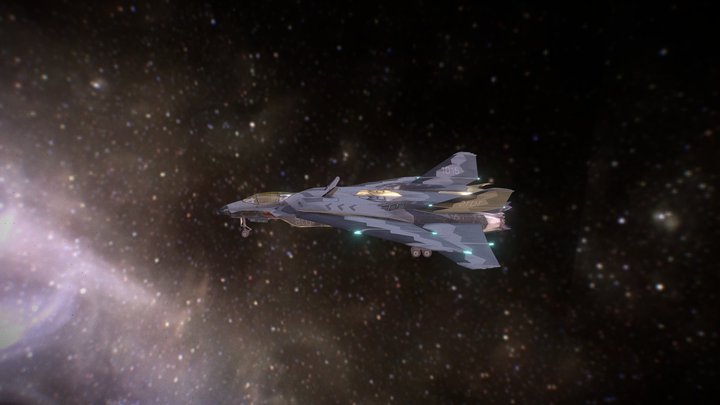 Spacejet 3D Model