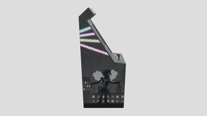 Project arcade machine 3D Model