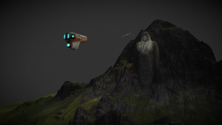 Old Man of Storr 3D Model
