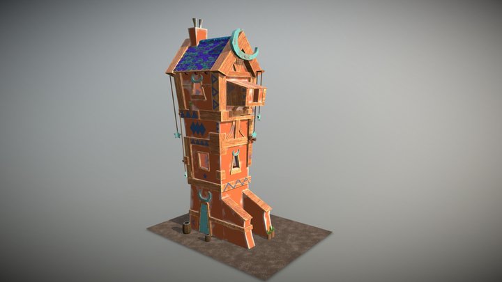 Reimagined MoonHouse 3D Model
