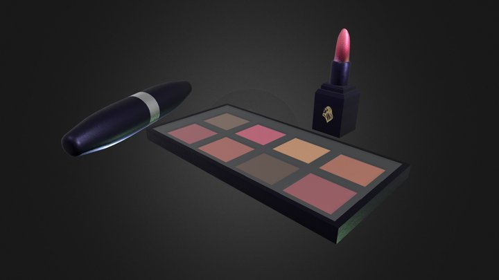 Makeup Cosmetics【FREE TO USE】 3D Model