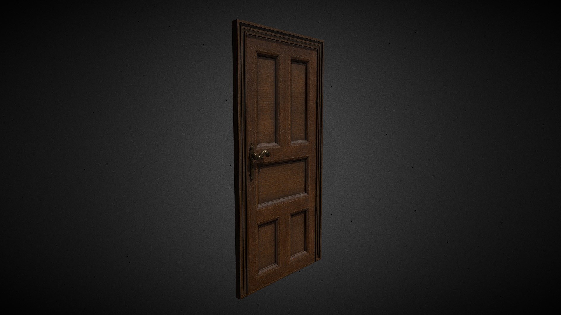 Old Wooden Door - 3D model by PROMEIISTER [bc5516c] - Sketchfab