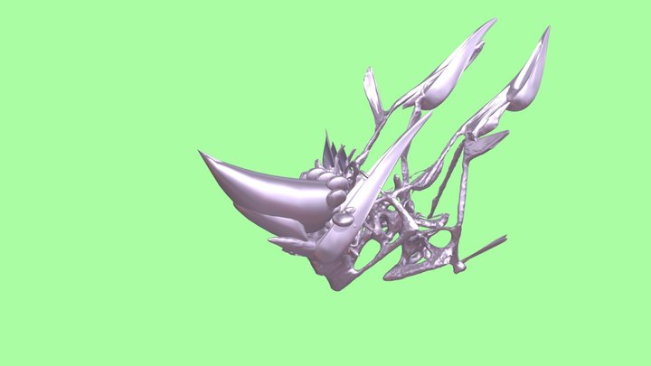 Gaboon V 3D Model