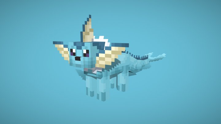 Vaporeon 3D Model