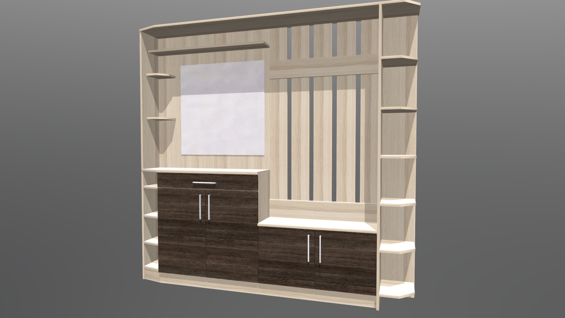 3D model Hallway cabinet
