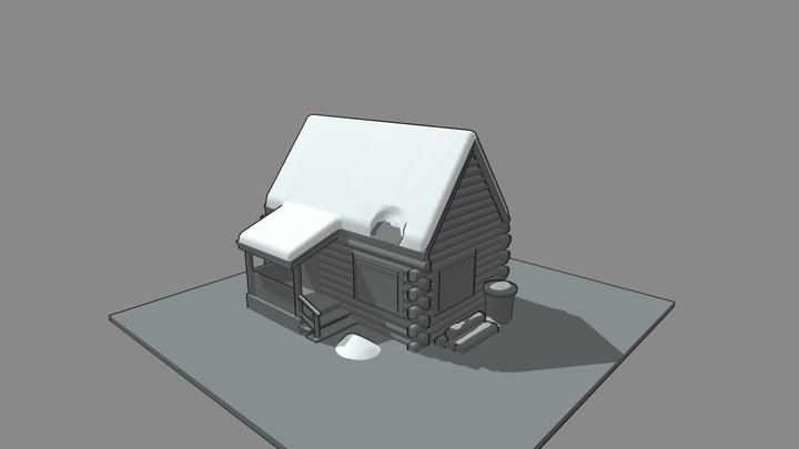 Inktober Day11 - Snow 3D Model