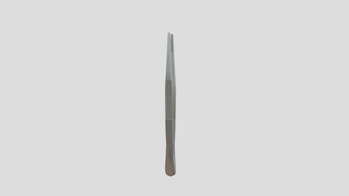 PINÇA ANATÔMICA DISSECÇÃO 14CM 0171 3D Model