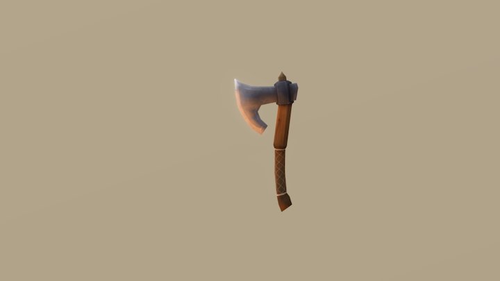 Ax - Texture painting exercise 3D Model
