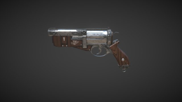 Marcus Gun 3D Model