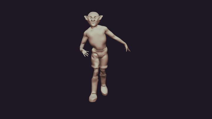 Cunning goblin 3D Model